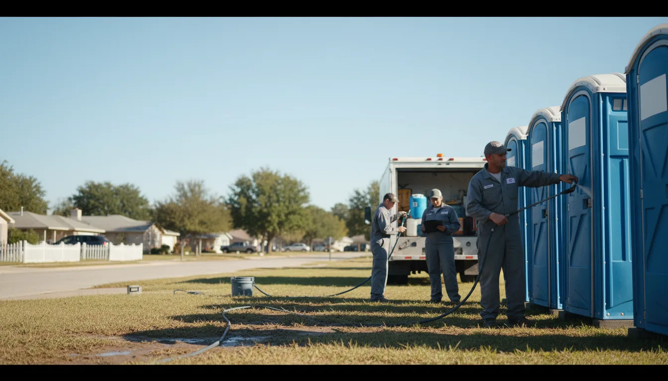 Long-Term Portable Toilet Rental in Edinburg, IL near me
